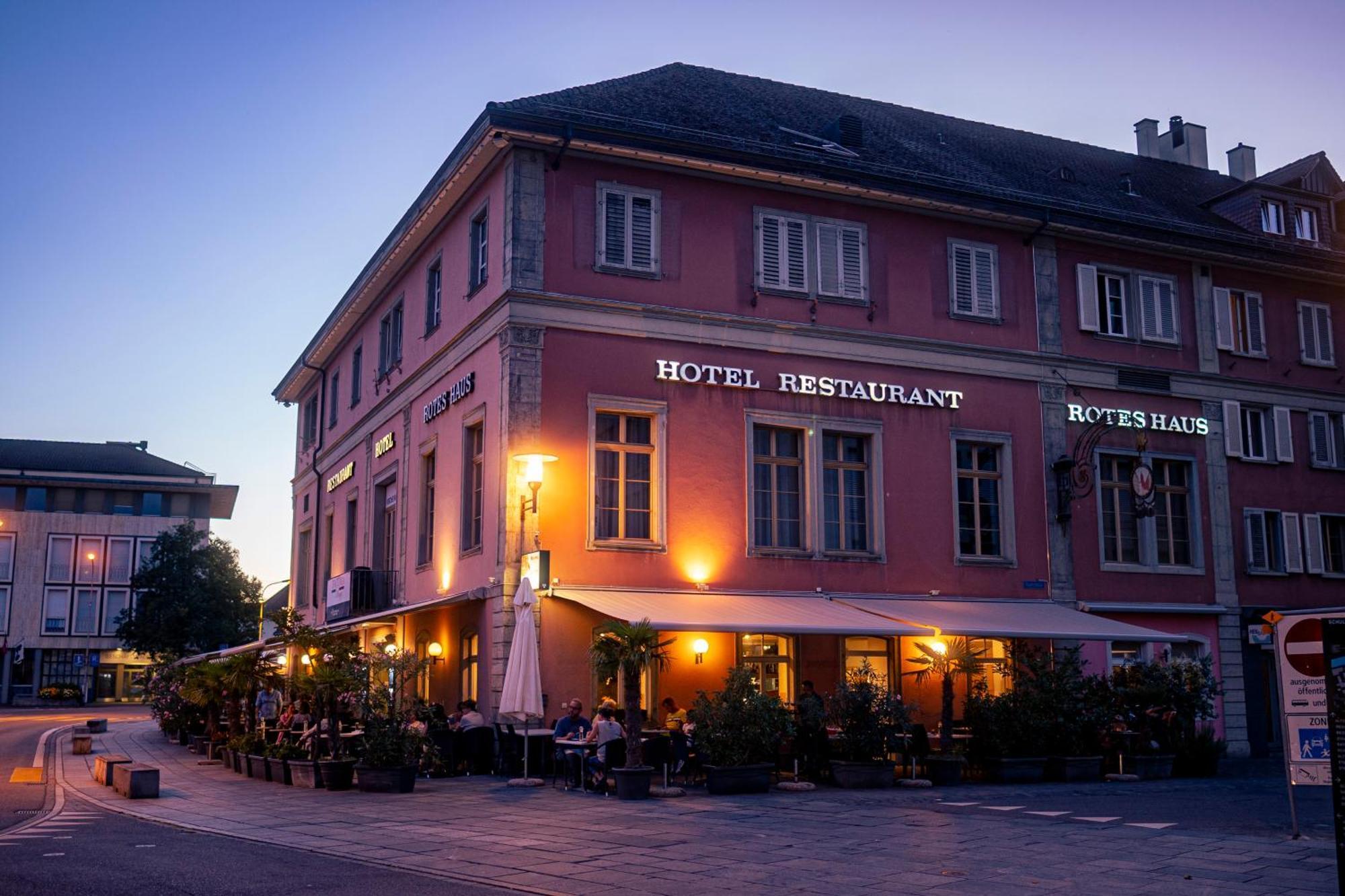 Hotel Rotes Haus Brugg  Exterior foto