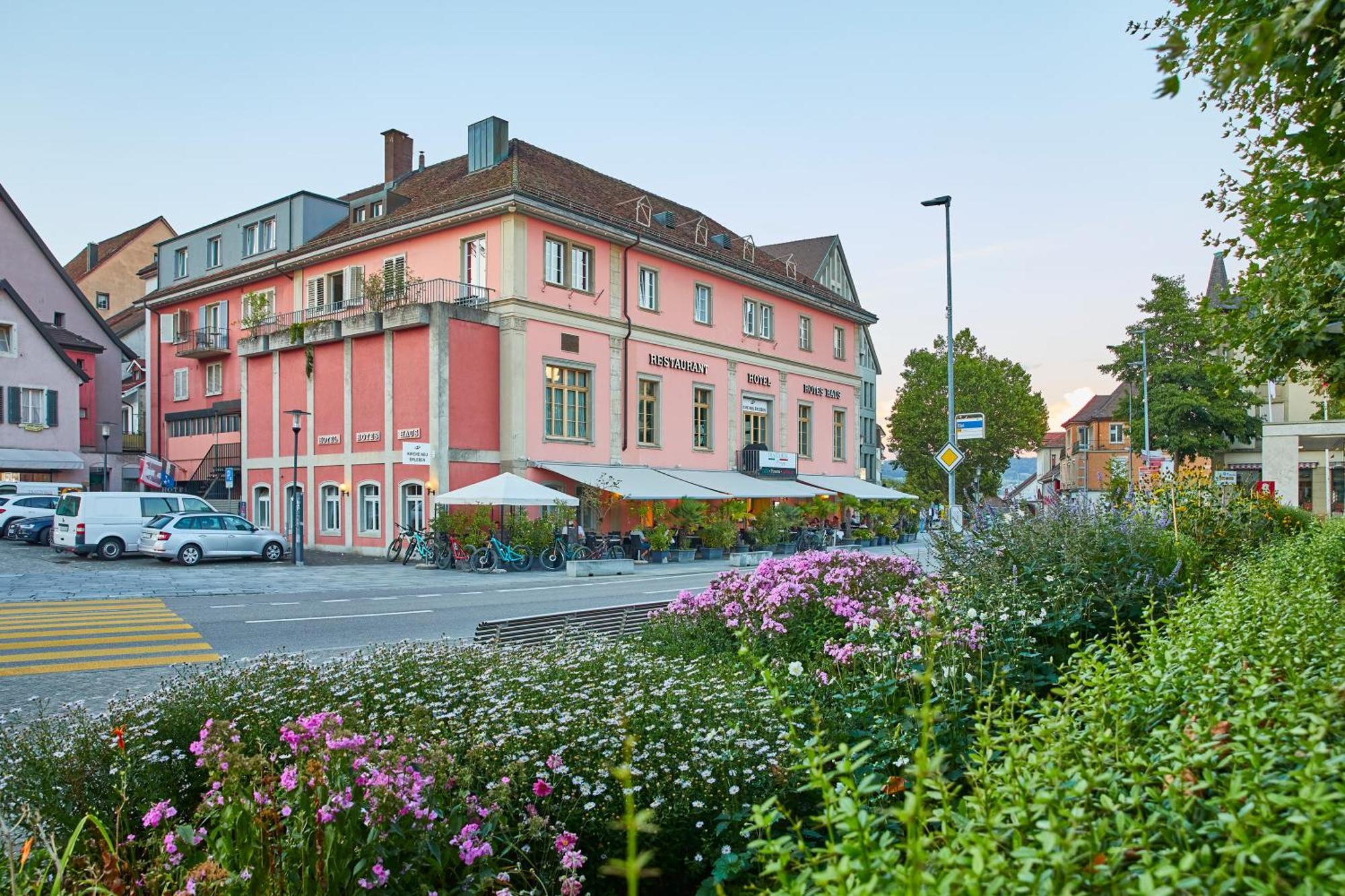 Hotel Rotes Haus Brugg  Exterior foto